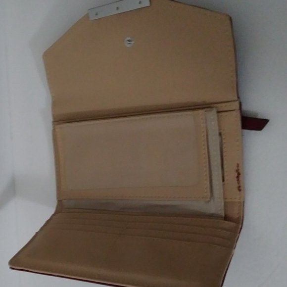 Nine West Raspberry Checkbook Wallet - Picture 11 of 13